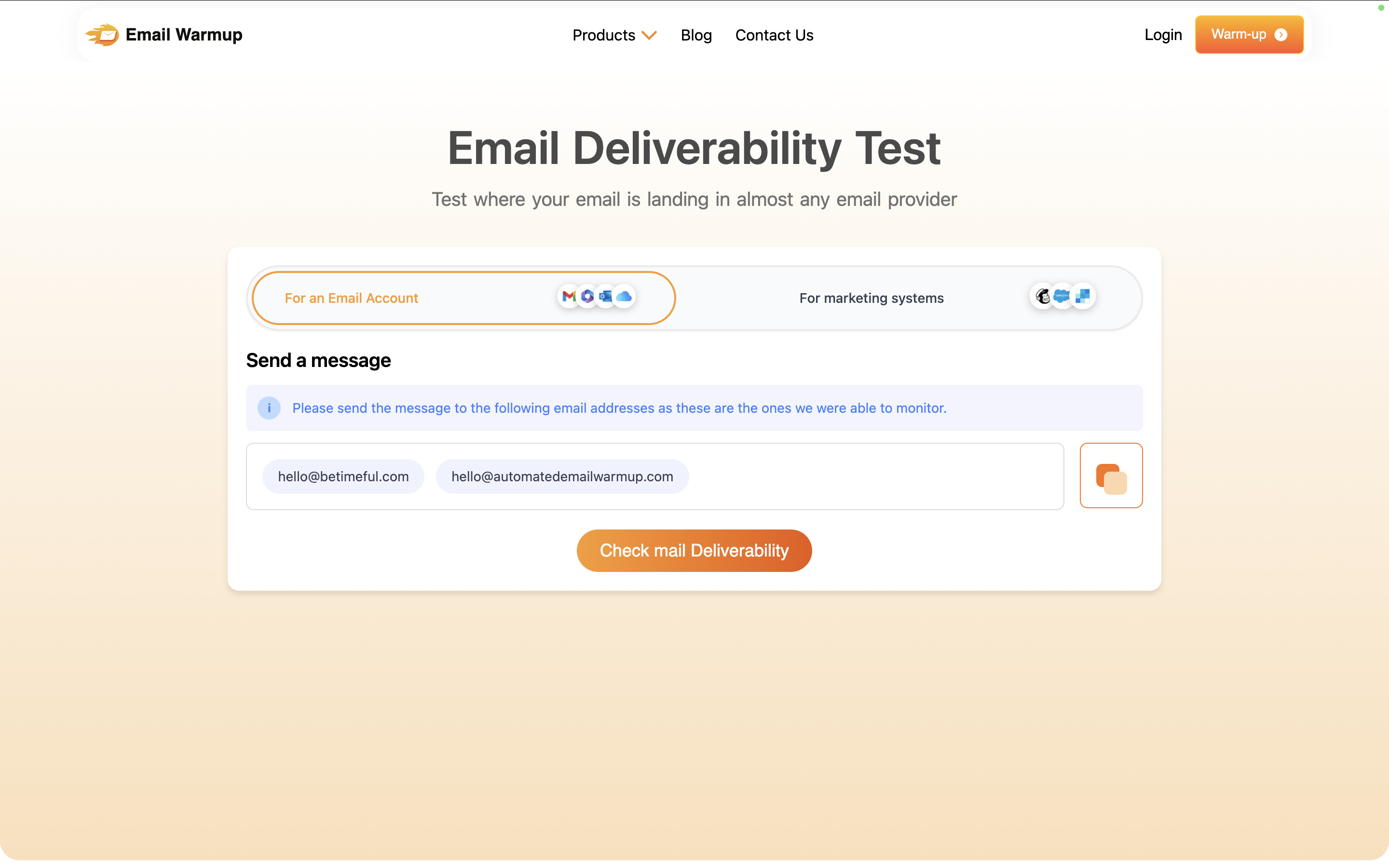 Email Deliverbility test